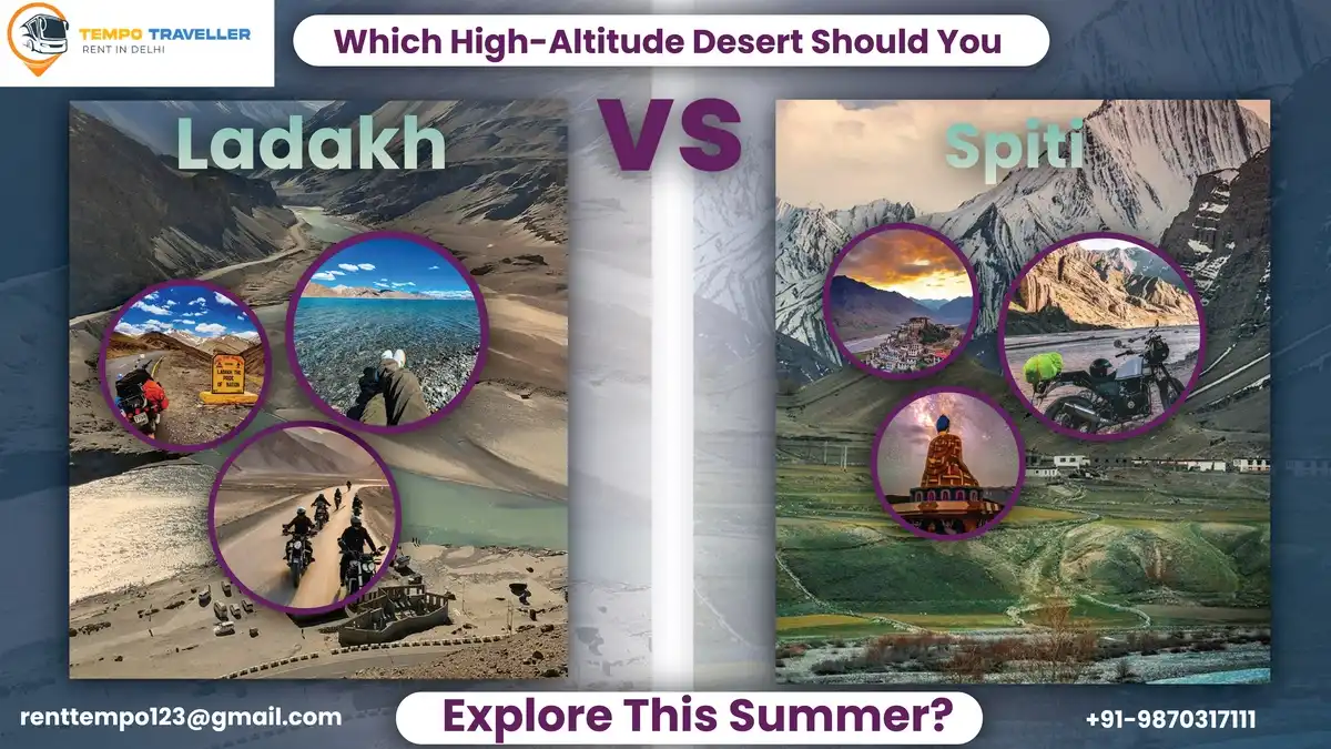 Ladakh vs Spiti: Which High-Altitude Desert Should You Explore This Summer?