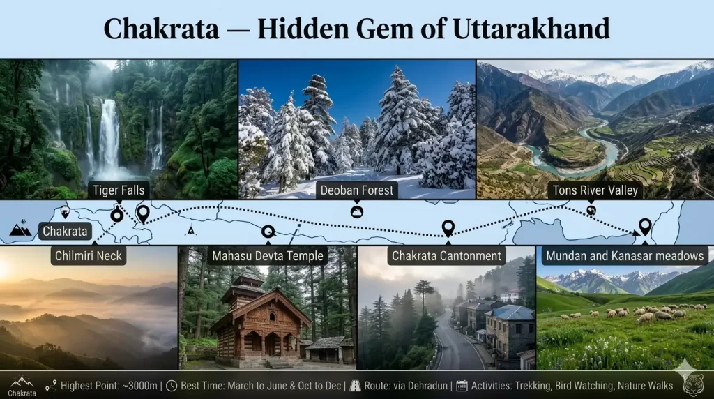 Best Tourist Places to visit in Chakrata