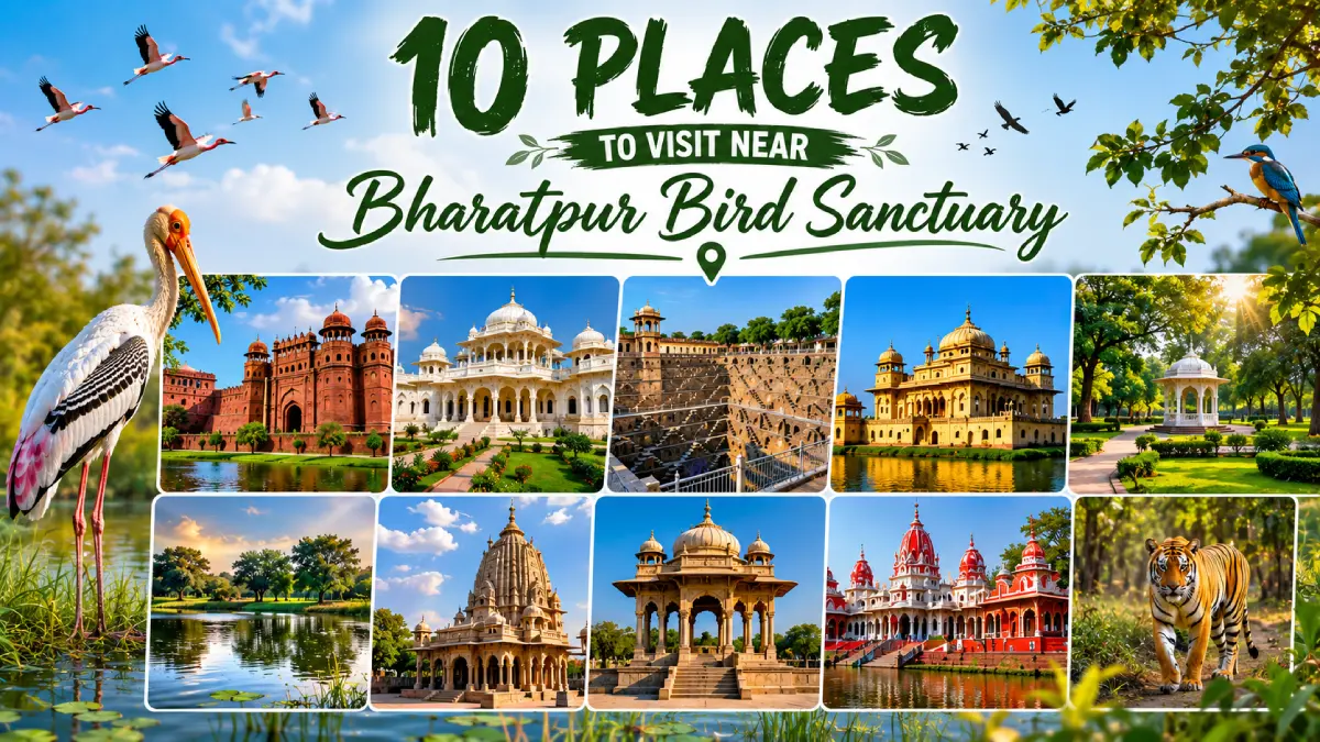 Top 10 Places to Visit near Bharatpur Sanctuary- Beyond the Birds