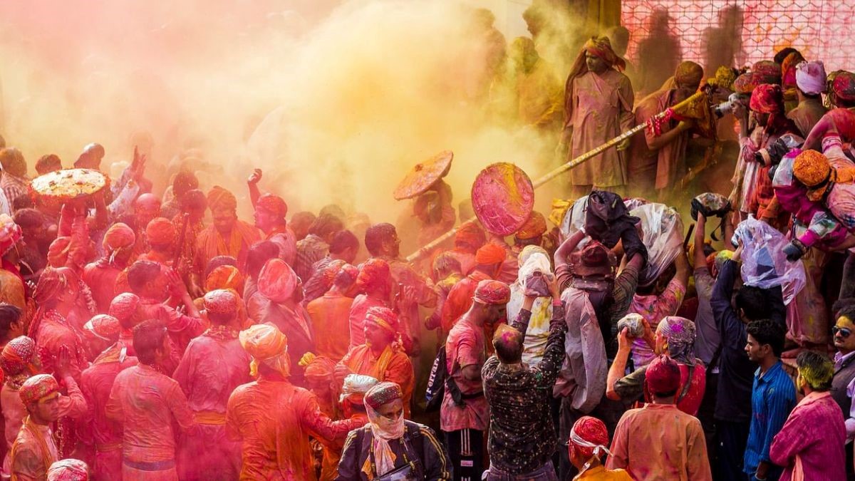 Holi in Mathura and Vrindavan