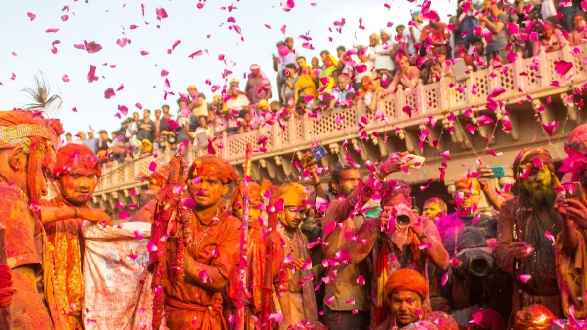 Holi in Mathura and Vrindavan