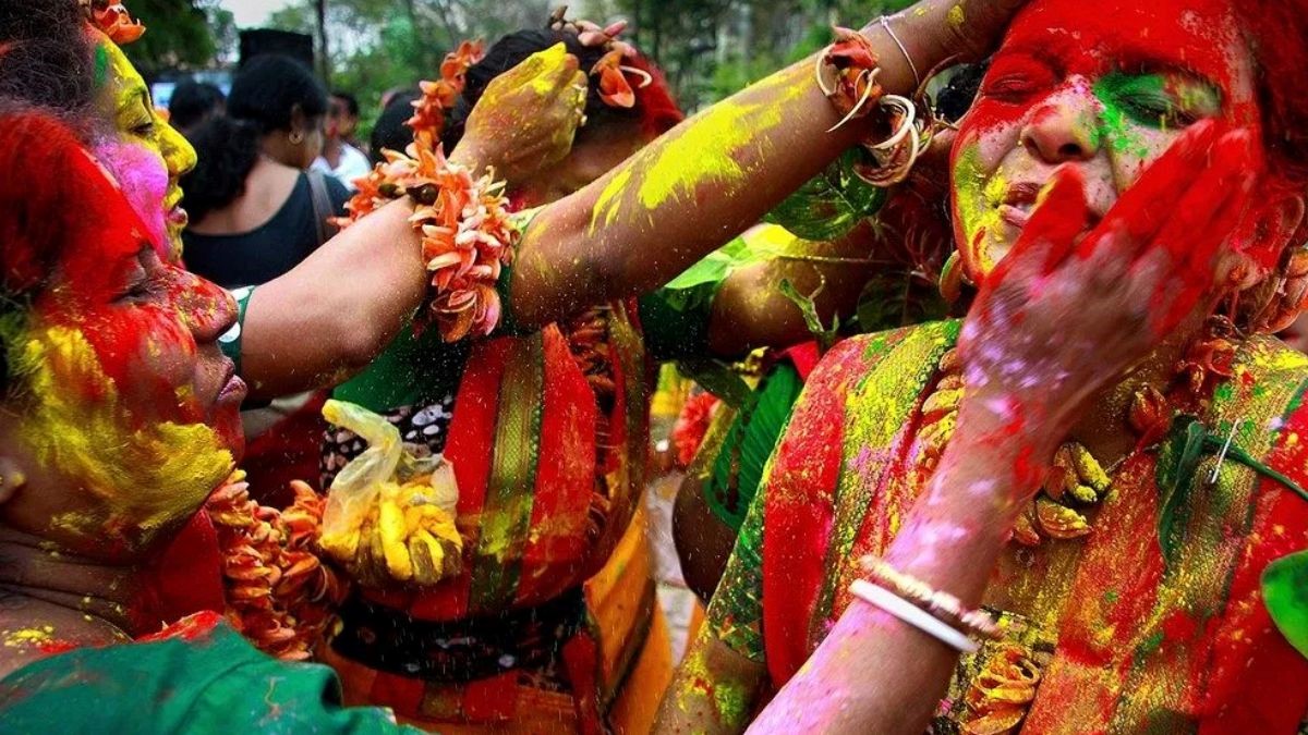 Holi in Shantiniketan and Purulia