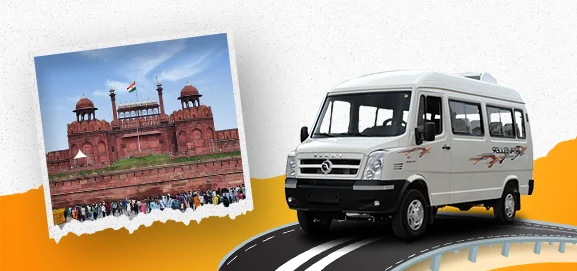 Tempo Traveller Rate for Delhi Local Tour