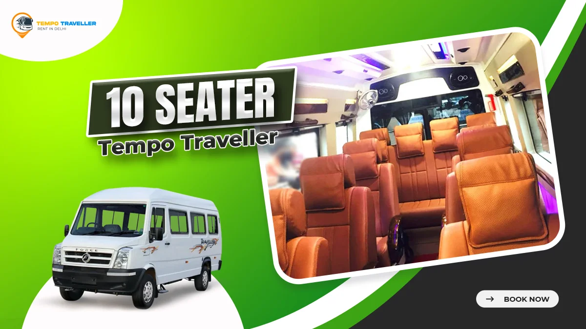 10 Seater Tempo Traveller