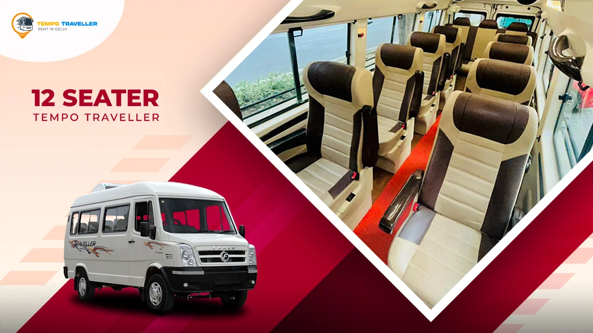 12 Seater Tempo Traveller