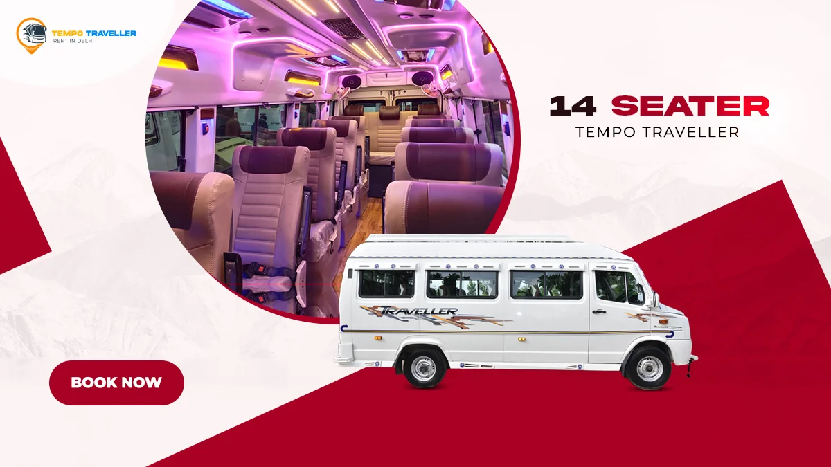 14 Seater Tempo Traveller