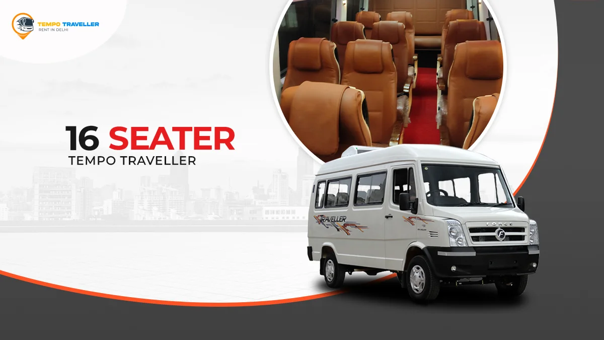 16 Seater Tempo Traveller