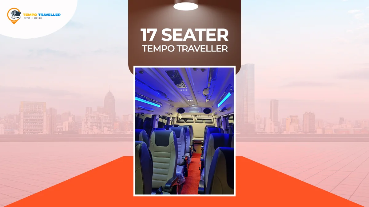 Tempo Traveller 17 Seater