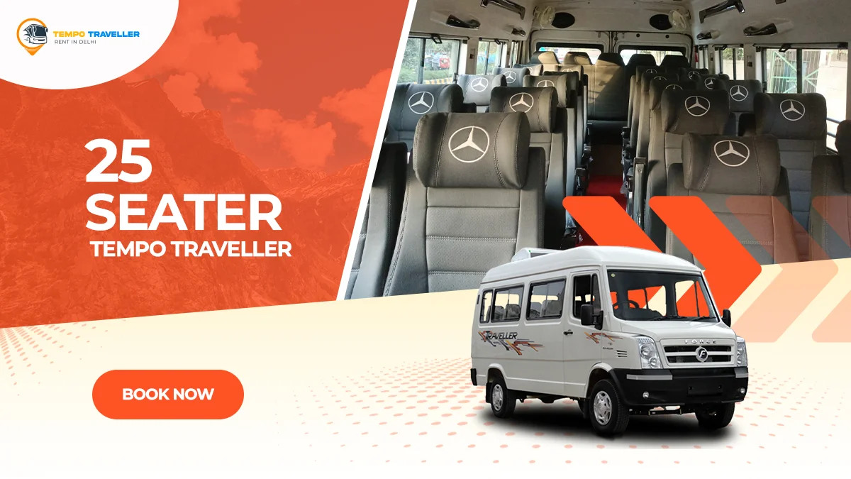 25 Seater Tempo Traveller