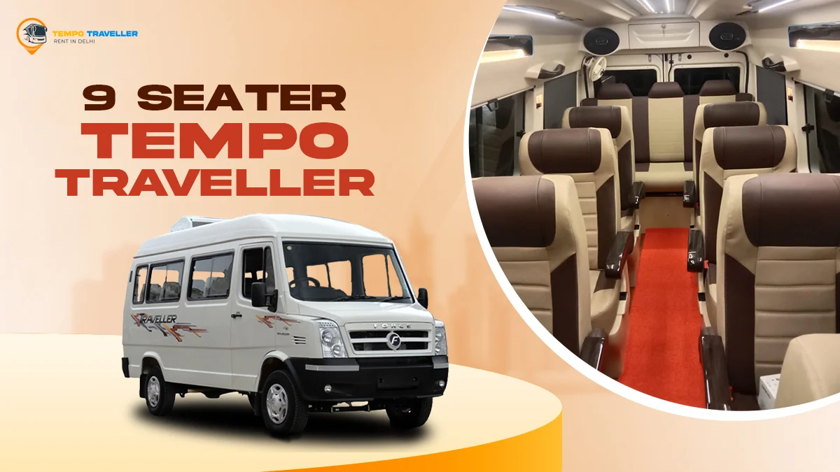 9 Seater Tempo Traveller